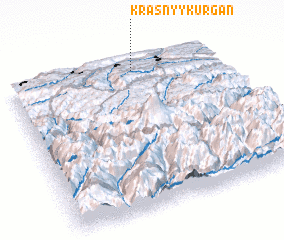 3d view of Krasnyy Kurgan