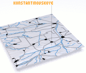 3d view of Konstantinovskoye