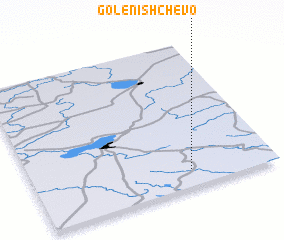 3d view of Golenishchevo