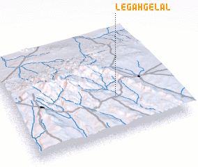 3d view of Legah Gelal