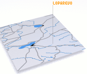 3d view of Loparevo