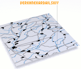 3d view of Verkhnekardail\