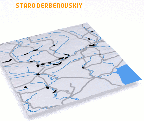 3d view of Staroderbenovskiy