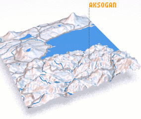 3d view of Aksoğan