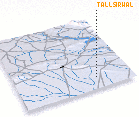 3d view of Tall Sīrwāl