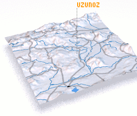 3d view of Uzunöz