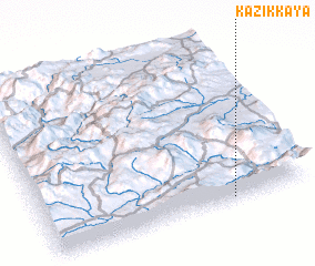 3d view of Kazıkkaya