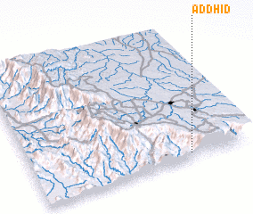 3d view of Ad Dhid