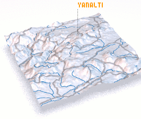 3d view of Yanaltı