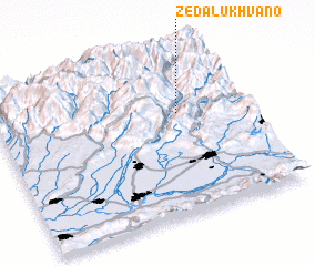 3d view of Zeda-Lukhvano