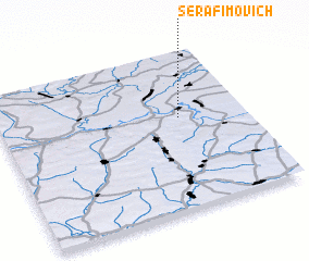 3d view of Serafimovich