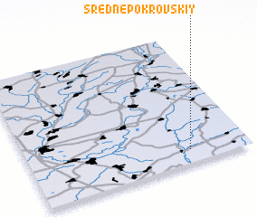 3d view of Sredne-Pokrovskiy