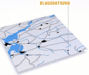 3d view of Blagodatovka