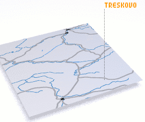 3d view of Treskovo