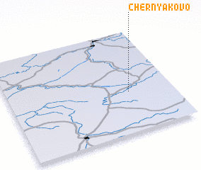 3d view of Chernyakovo