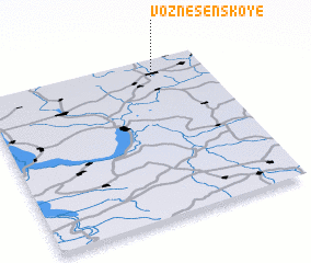 3d view of Voznesenskoye