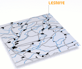 3d view of Lesnoye