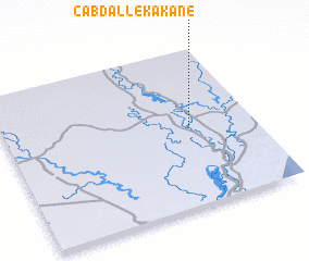 3d view of Cabdalle Kakane