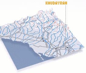 3d view of Khuḑayrah