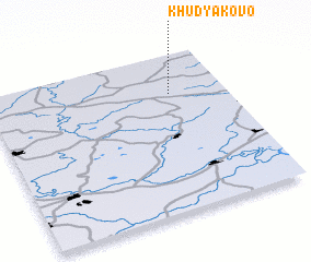 3d view of Khudyakovo