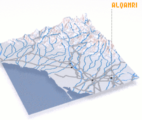 3d view of Al Qamrī