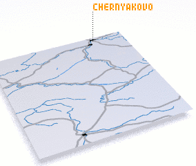 3d view of Chernyakovo