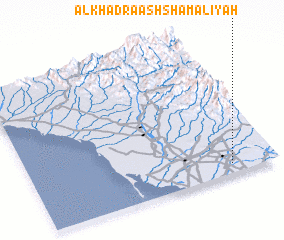 3d view of Al Khaḑrāʼ ash Shamālīyah