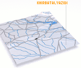 3d view of Khirbat al Yazīdī