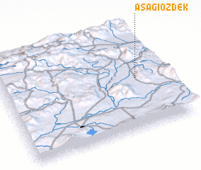 3d view of Aşağıözdek