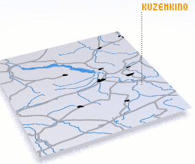 3d view of Kuzëmkino