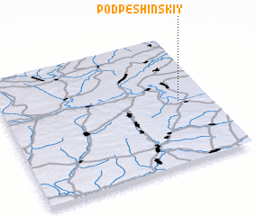 3d view of Podpeshinskiy