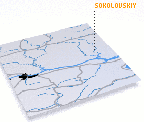 3d view of Sokolovskiy