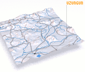 3d view of Uzungün