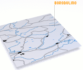 3d view of Borodulino