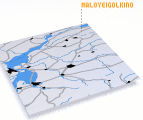3d view of Maloye Igolkino
