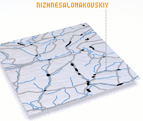 3d view of Nizhne-Salomakovskiy