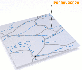 3d view of Krasnaya Gora