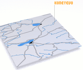 3d view of Koneyevo