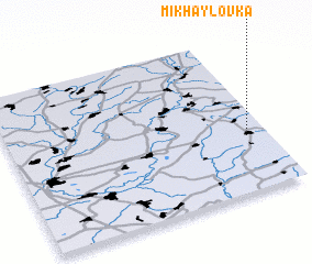 3d view of Mikhaylovka