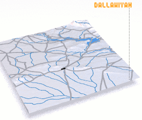 3d view of Dallāwīyah