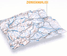 3d view of Zemo Skhvilisi