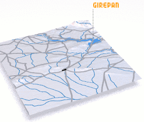 3d view of Girēpān