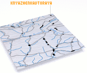 3d view of Knyazhenka Vtoraya