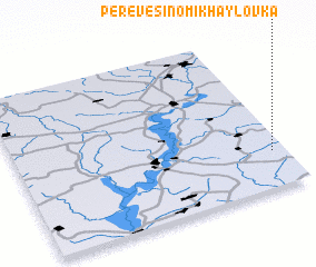 3d view of Perevesino-Mikhaylovka