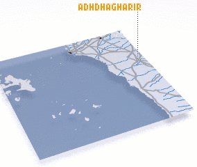 3d view of Adh Dhaghārīr