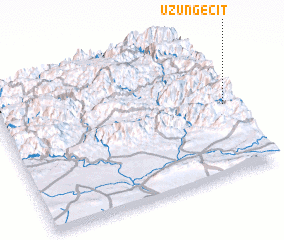 3d view of Uzungeçit