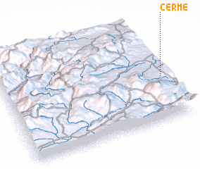 3d view of Çerme