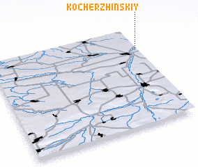 3d view of Kocherzhinskiy