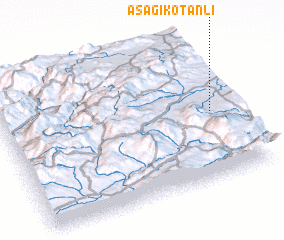 3d view of Aşağıkotanlı