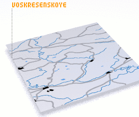 3d view of Voskresenskoye